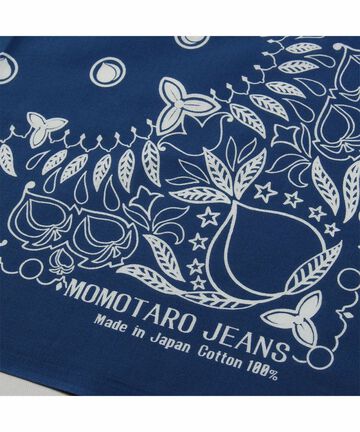 AS-60 Momotaro original bandana (A, C),BLUE, small image number 1