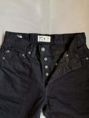 MXJE3500 15.7oz INDIGO x BLACK DENIM CLASSIC STRAIGHT,, small image number 3