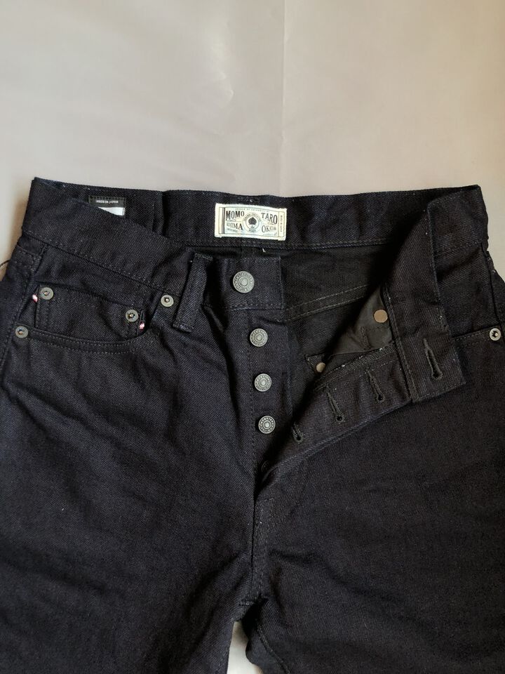 MXJE3500 15.7oz INDIGO x BLACK DENIM CLASSIC STRAIGHT,, medium image number 3