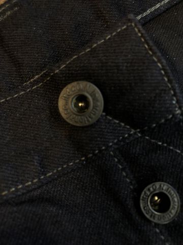 ONI622-14BLK 14oz Oni Denim (weft: black) Relax Tapered,, small image number 9