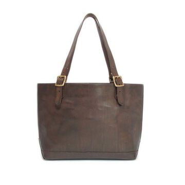 VS-263L LEATHER TRAVEL TOTEBAG (CAMEL),, small image number 1