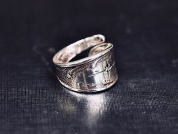 NCAJ-204 Diamond Aristocrat Cutlery Ring,, small image number 1