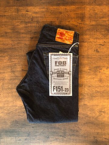 F151-23 14.75oz SELVEDGE XX 5P Jeans-Non Wash-38,, small image number 4