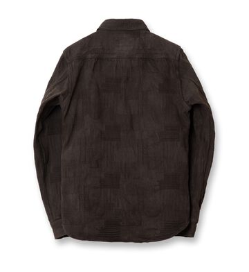 【Pre-order】5717 Amami Mud Dyed Jacquard Shirts,BROWN, small image number 3