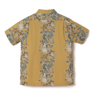 【Pre-order】5721 Tornado Pig Aloha Shirt,YELLOW, small image number 1