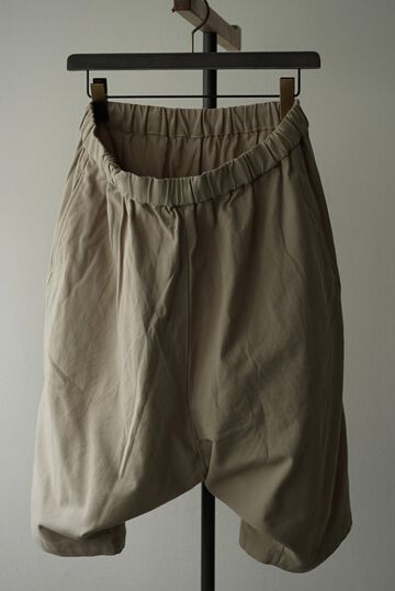 【CAPERTICA】CAP706PT33-BC Barathea Cloth / Sarrouel Shorts,BEIGE, small image number 5