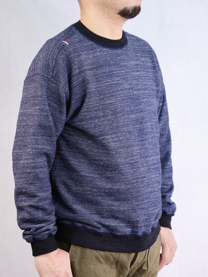 HY1716K "KUON" Indigo Sweatshirt-XL,, medium image number 14