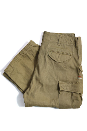 TNK305 "herringbone" M65 Pants (KHAKI BEIGE),KHAKI BEIGE, small image number 0