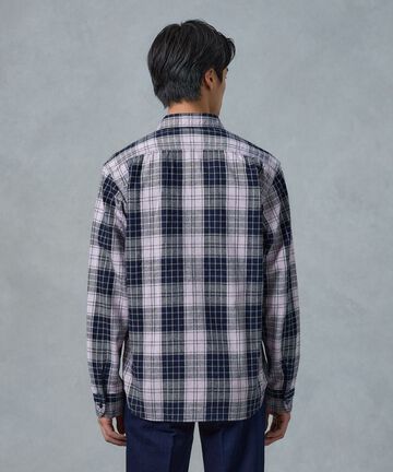 MXLS1002 ORIGINAL TWILL CHECK SHIRT,RED, small image number 4