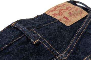 D1890 13oz Wash Jeans Loose Straight,, small image number 6