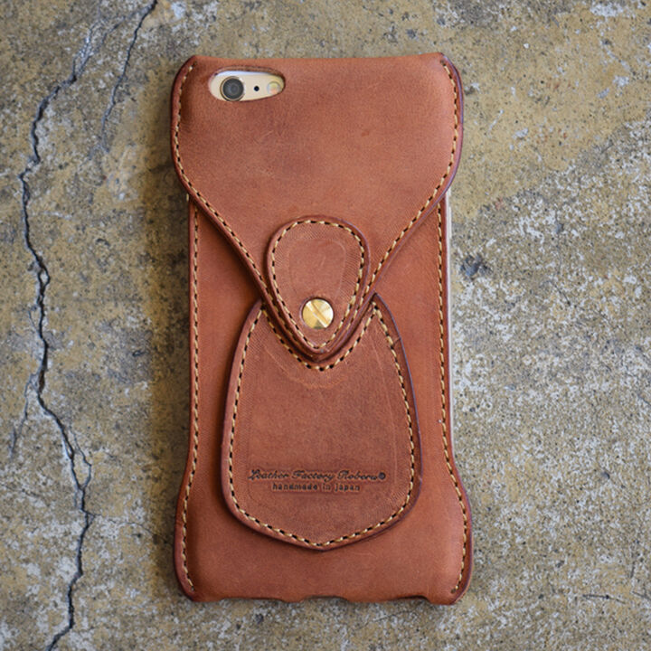 Shading Leather iPhone6s/6 Plus Case (Camel) 96058243CML,, medium image number 1