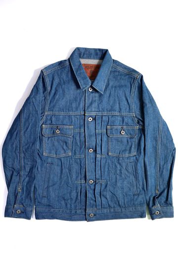 ONI02516P-OFBD 13.7oz Old Faded Blue Denim TypeⅡ Jacket,, small image number 7