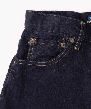 JUJE1001 High Waist Straight 【Women's】,INDIGO, small image number 10