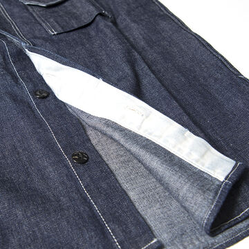 Studio D'Artisan 5333B Denim Work Shirt (One washed),, small image number 7