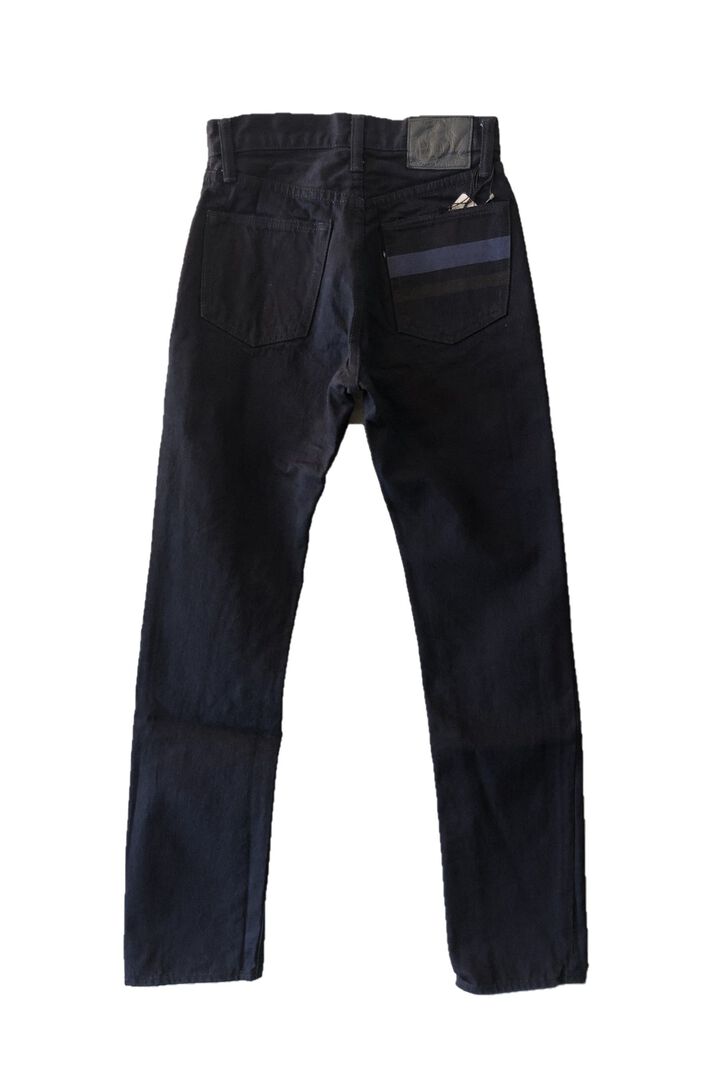 MXJE3201 15.7oz INDIGO x BLACK DENIM SLIM STRAIGHT,, medium image number 9