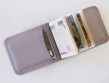 HYN-815GY Money Clip Wallet -Gris Asphalt-,, small image number 4