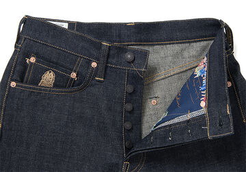 BILLI-001 14oz Billiken Collab Jeans Regular Straight,, small image number 0