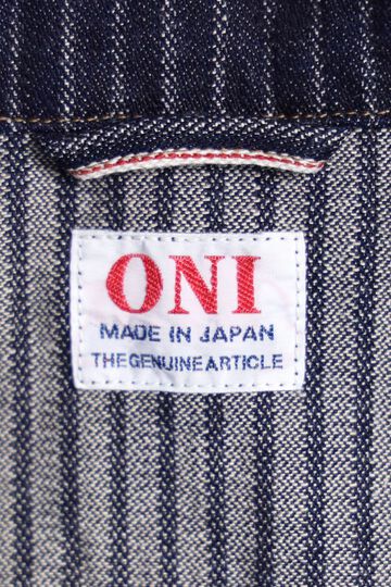 ONI03501-HJS　Drop needle jacquard Stripe Coverall,, small image number 7