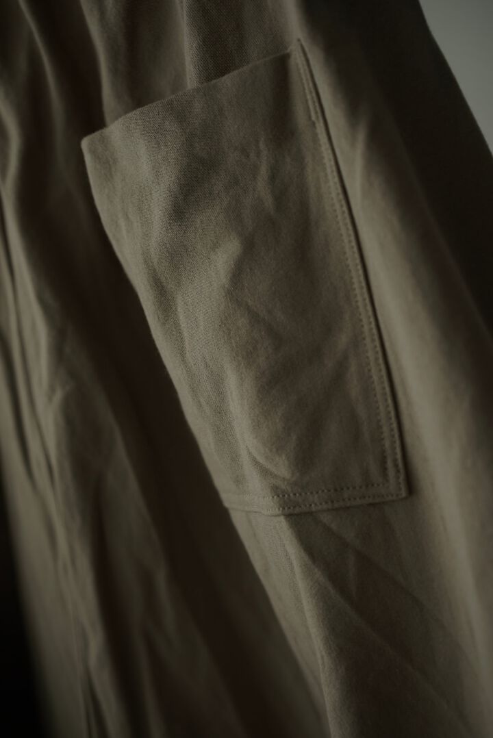 【CAPERTICA】CAP706PT33-BC Barathea Cloth / Sarrouel Shorts,BEIGE, medium image number 7