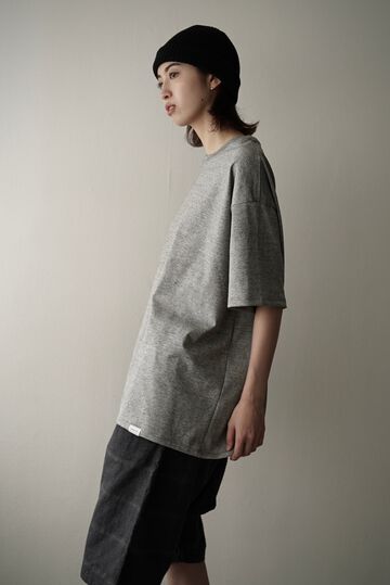 【CAPERTICA】CAP707CS34 Soft Twist Suvin Cotton / Big Tee,BLACK, small image number 7