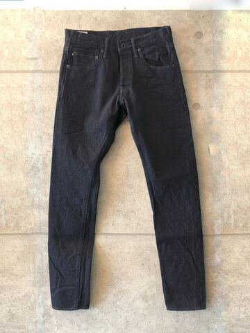 ONI622-14BLK 14oz Oni Denim (weft: black) Relax Tapered,, small image number 2