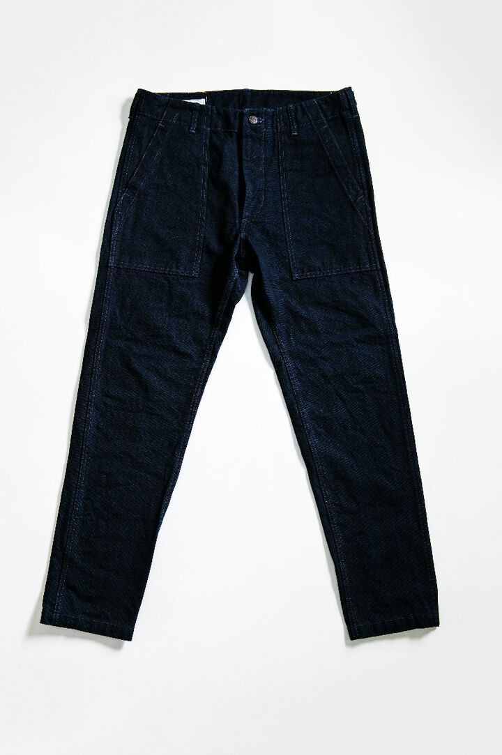 YO0905BKRID 25oz Utility Pants Indigo,, medium image number 7