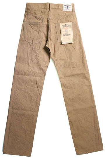 ONI022-SCKB 9.5oz Selvedge Chino Khaki Beige Relax Straight,, small image number 8