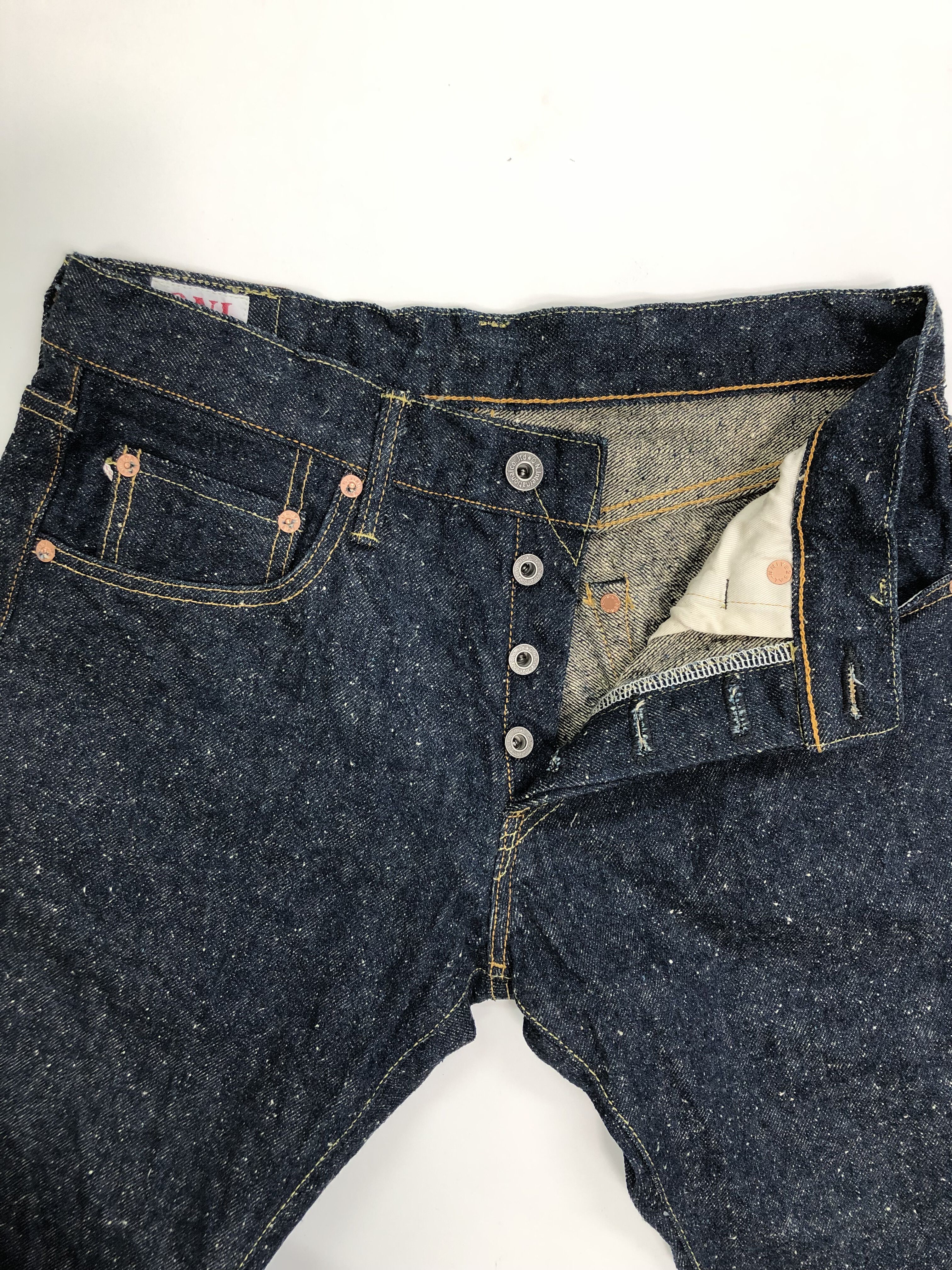 ONI622-CCD 15oz Crushed Concrete Denim Relax Tapered