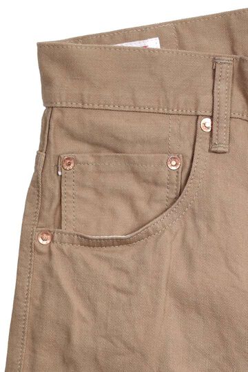 ONI022-SCKB 9.5oz Selvedge Chino Khaki Beige Relax Straight,, small image number 3