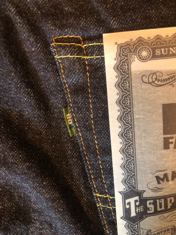 F151-23 14.75oz SELVEDGE XX 5P Jeans-Non Wash-38,, small image number 11