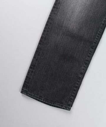 J514 14oz USED BLACK LOOSE STRAIGHT,GRAY, small image number 12