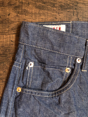 ONI022-SVCH 8.5oz Selvage Chambray Relax Straight,, small image number 2