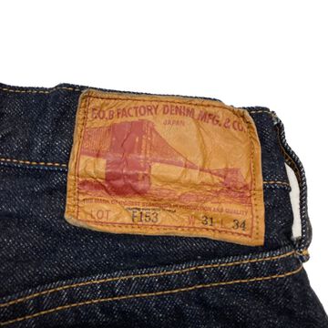 F153 14.75oz SELVEDGE DENIM TAPERED,, small image number 4