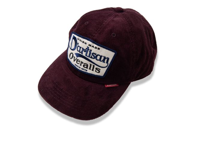 7560 Corduroy Cap,BURGUNDY, medium image number 0