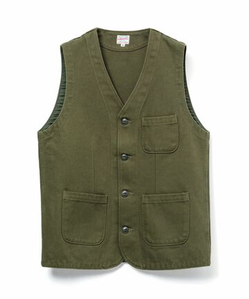 04-054 Military Whipcord Vest-BEG-38,BEG, small image number 1