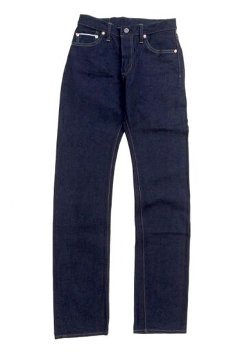 GZ-16SLST-Z01OW 16oz Left-woven ZIP jeans Slim Straight(One washed),, small image number 0