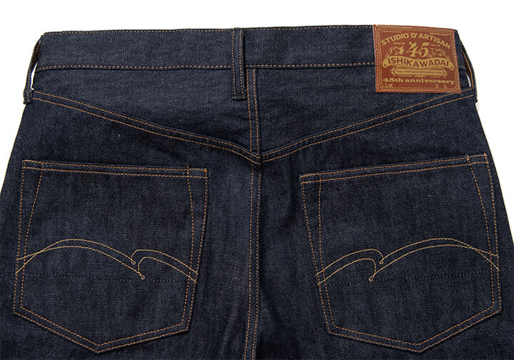 SP-085 13oz 45th Ishikawadai Regular Straight Jeans,, medium image number 7