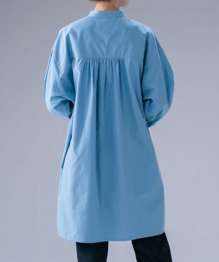 STLS1103 MIDDLE SHIRT【WOMEN'S】,BLUE, medium image number 3