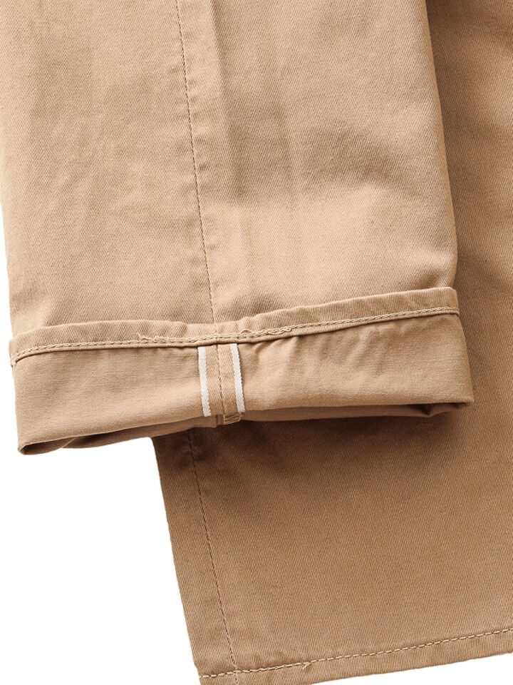 0302SP Selvedge Waistpoint Slim Straight Pants-CAMEL-28,, medium image number 5
