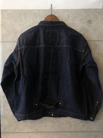 MXGJ3001 13oz TOKUNOU BLUE SELVEDGE HERITAGE DENIM JACKET,INDIGO, small image number 1