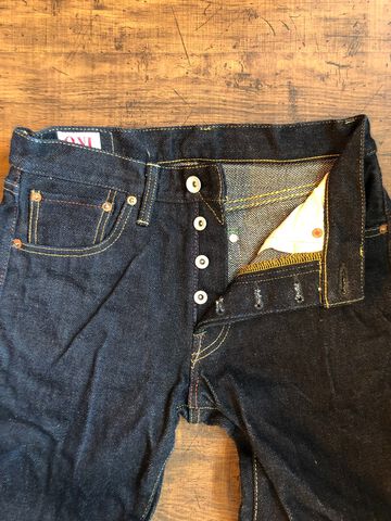 Oni Denim ONI-575NST 22oz Natural Indigo Regular Straight "NO ARC" version-One Washed-28,, small image number 2