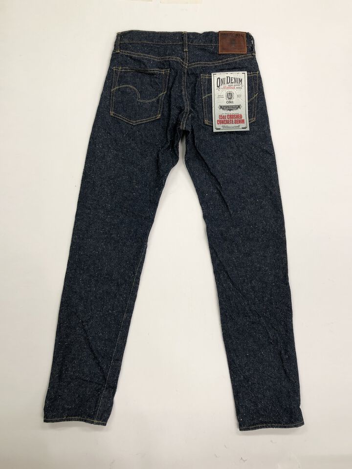 ONI622-CCD 15oz Crushed Concrete Denim Relax Tapered,, medium image number 8