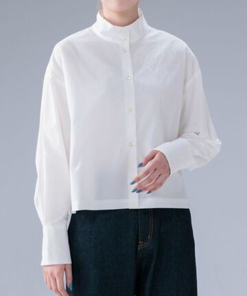 STLS1101 OKKAKE SHIRT 【WOMEN'S】,BLUE, small image number 6