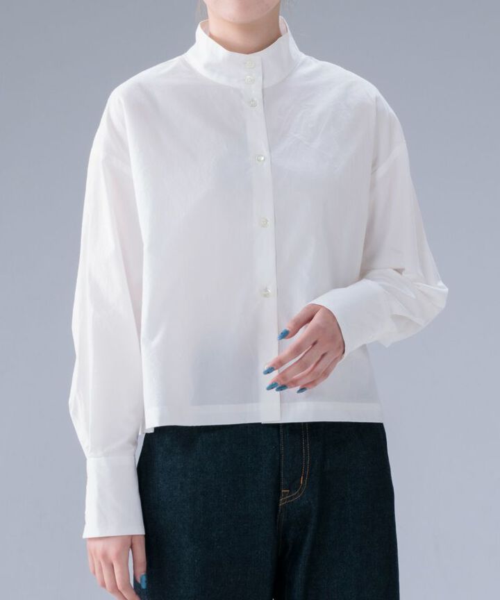 STLS1101 OKKAKE SHIRT 【WOMEN'S】,BLUE, medium image number 6