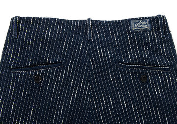 1884 13oz RAIN Sashiko Trousers,INDIGO, small image number 5