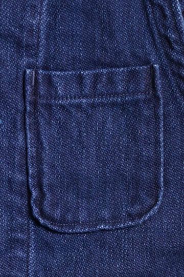 ONI05100-3x3IDT 3x3 Indigo Twill Bio Wash Vest,, small image number 1