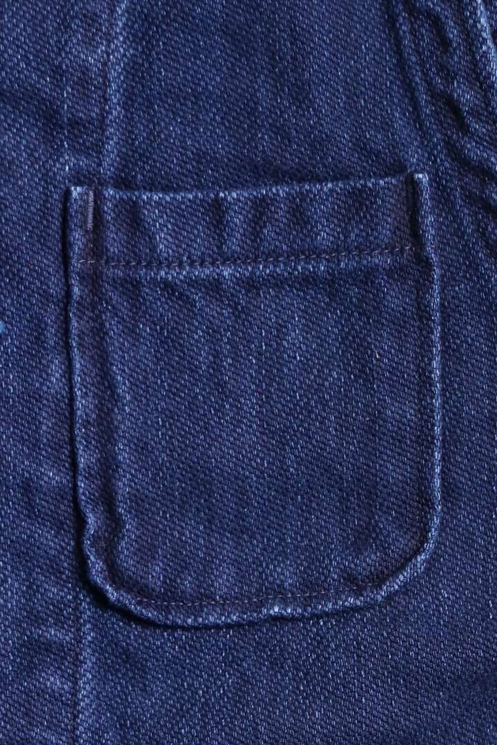 ONI05100-3x3IDT 3x3 Indigo Twill Bio Wash Vest,, medium image number 1