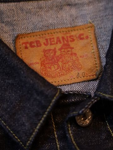 TCBjeans S40's Jacket 14oz WW2 model (One washed)-36,, small image number 8