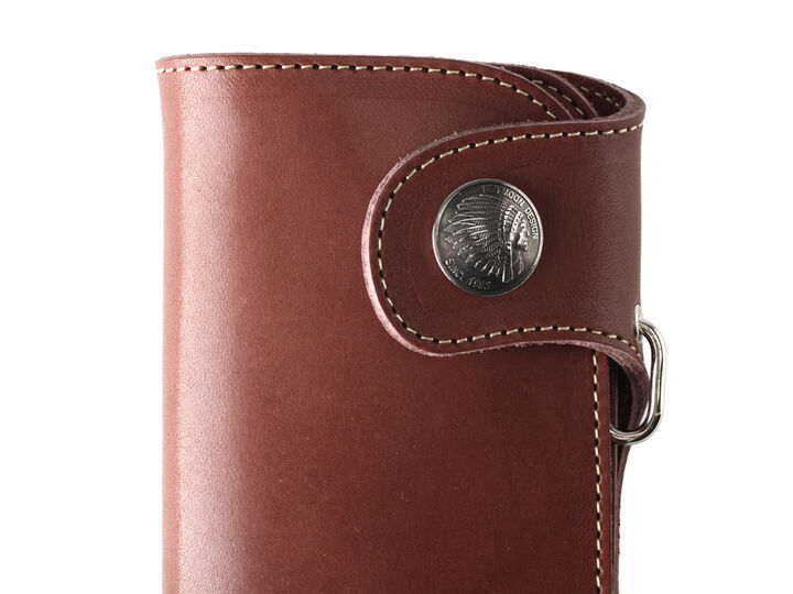 CW-02AERN-MID Leather Long Wallet CB(Dark Brown),, medium image number 1