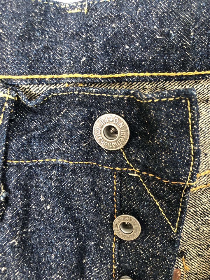 ONI200-CCD-Kabuki 15oz Crushed Concrete Denim Kabuki Selvedge Wide Straight,, medium image number 7